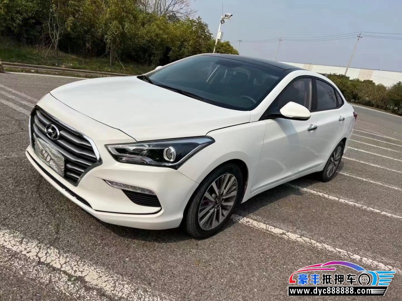 19年现代名图轿车抵押车出售