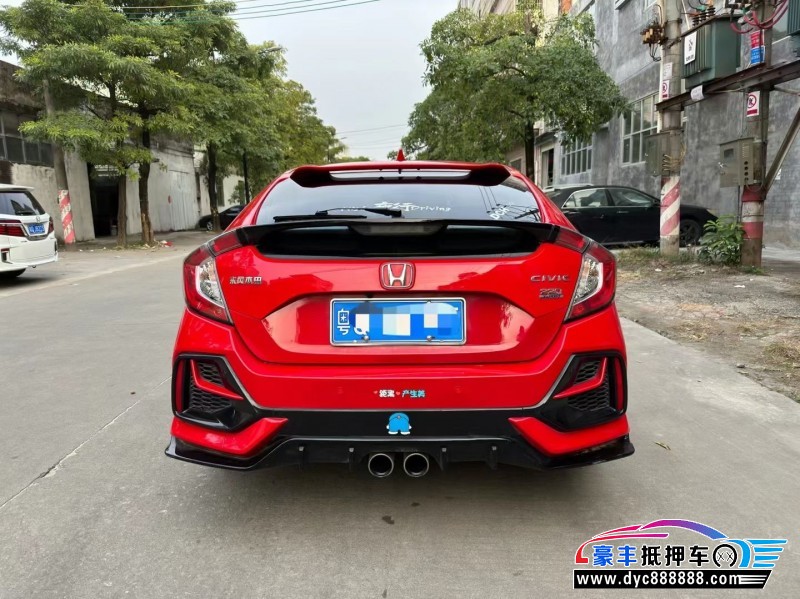 21年本田思域轿车抵押车出售