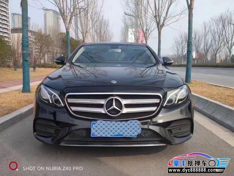 19年奔驰E轿车抵押车出售