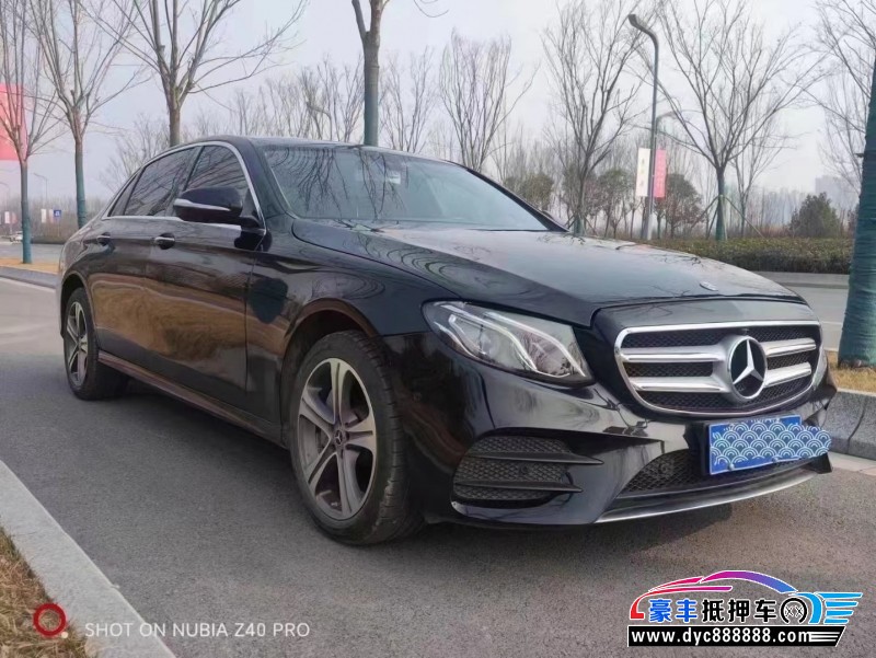 19年奔驰E轿车抵押车出售