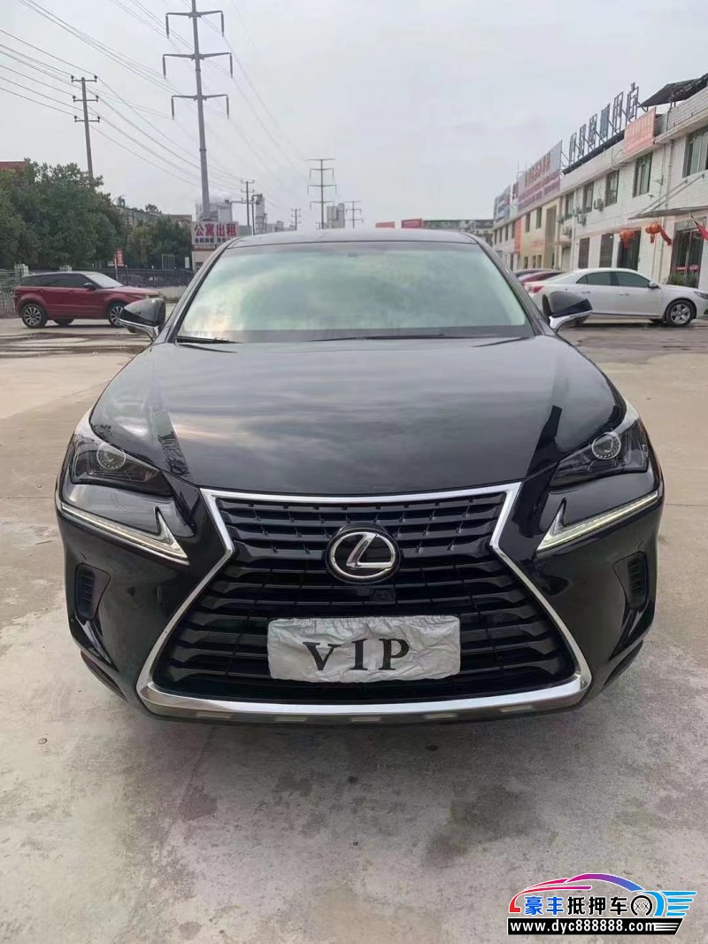 18年雷克萨斯NX轿车抵押车出售