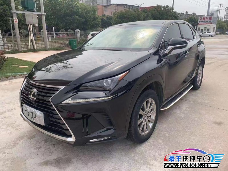 18年雷克萨斯NX轿车抵押车出售