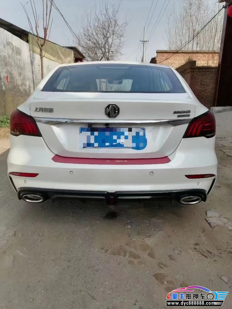 22年名爵6轿车抵押车出售