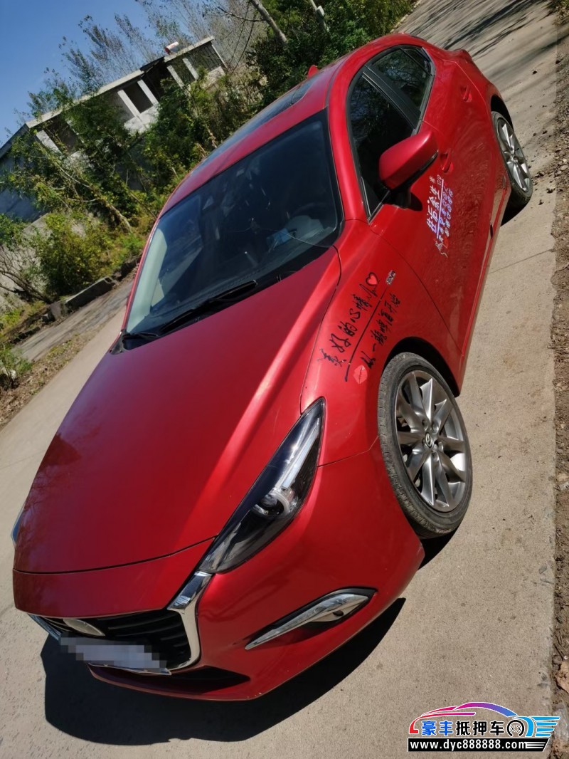 18年马自达昂克赛拉轿车抵押车出售