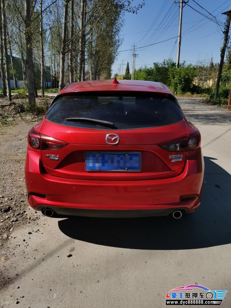 18年马自达昂克赛拉轿车抵押车出售