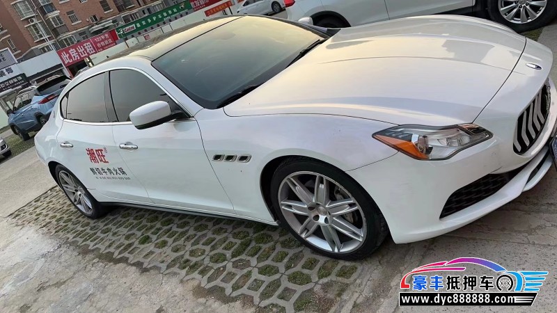 17年玛莎拉蒂总裁轿车抵押车出售