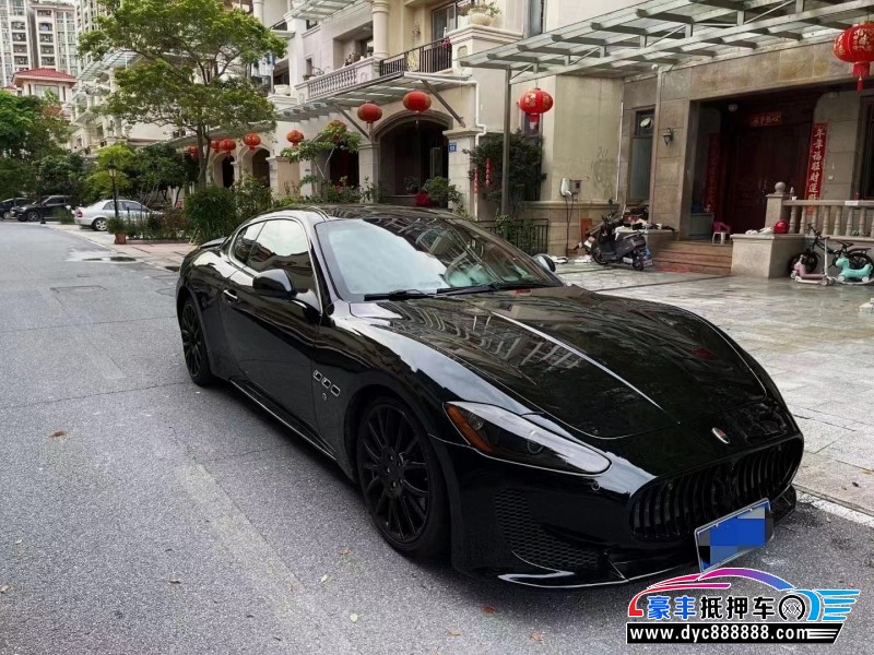 12年玛莎拉蒂GT S轿车抵押车出售