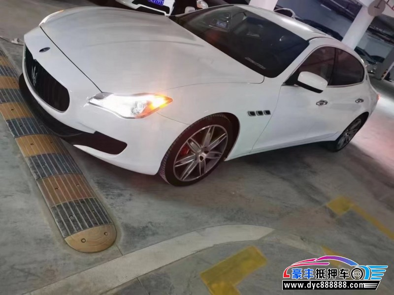 14年玛莎拉蒂总裁轿车抵押车出售