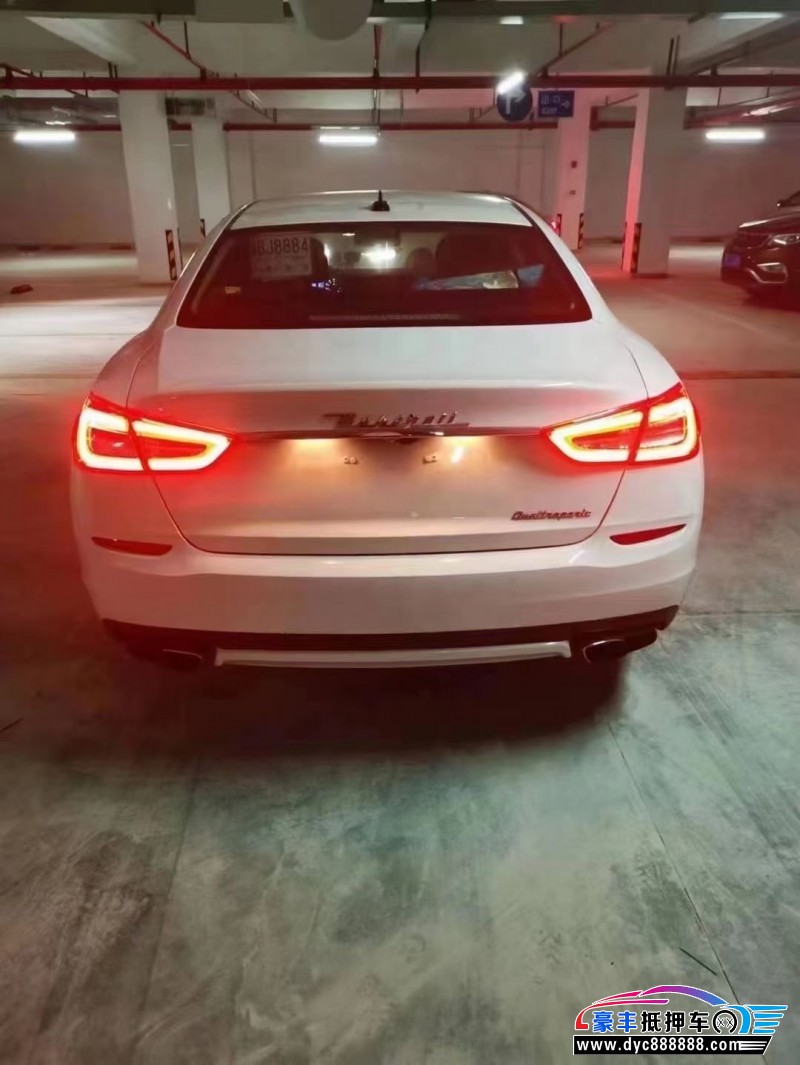 14年玛莎拉蒂总裁轿车抵押车出售