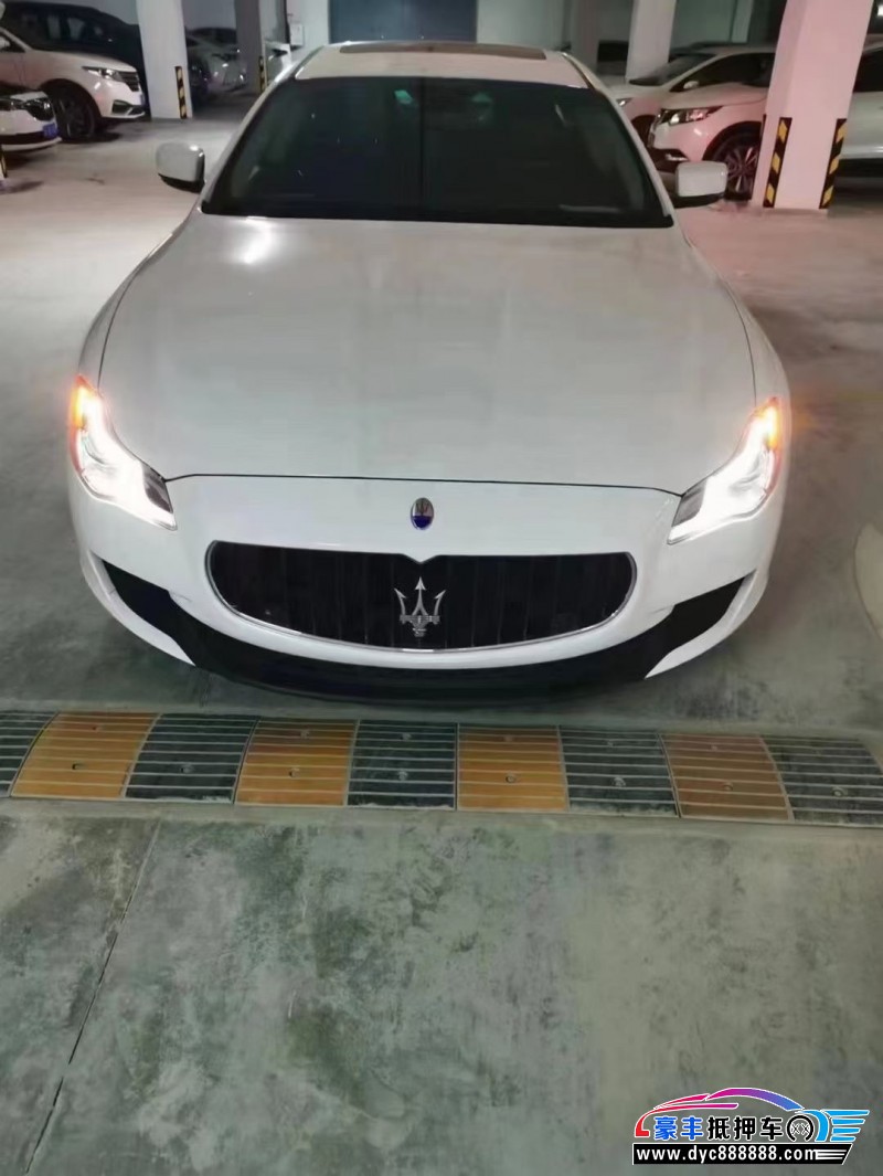 14年玛莎拉蒂总裁轿车抵押车出售
