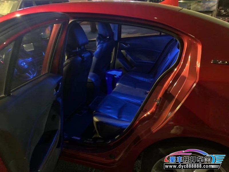 16年马自达昂克赛拉轿车抵押车出售