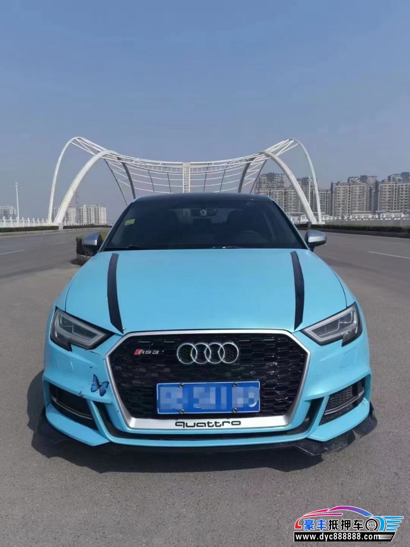 17年奥迪A3轿车抵押车出售