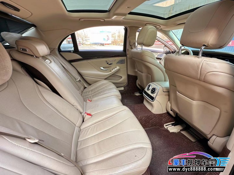 17年奔驰S轿车抵押车出售