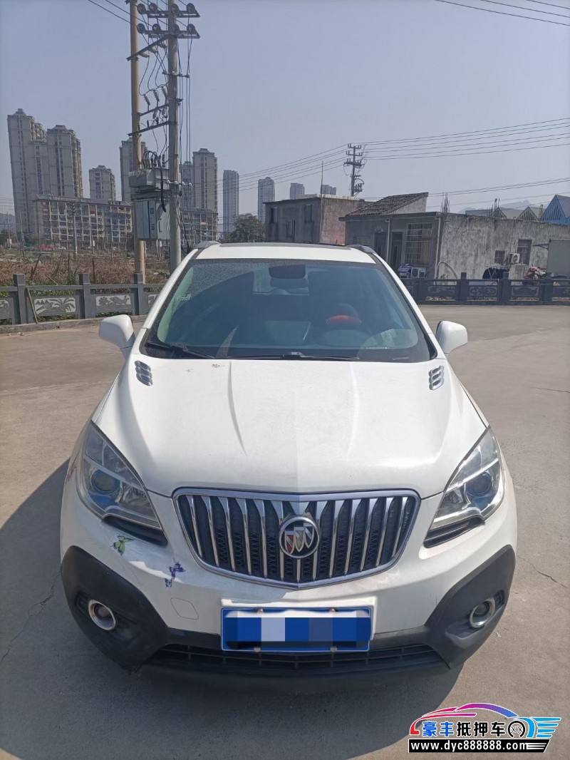 14年别克昂科拉轿车抵押车出售