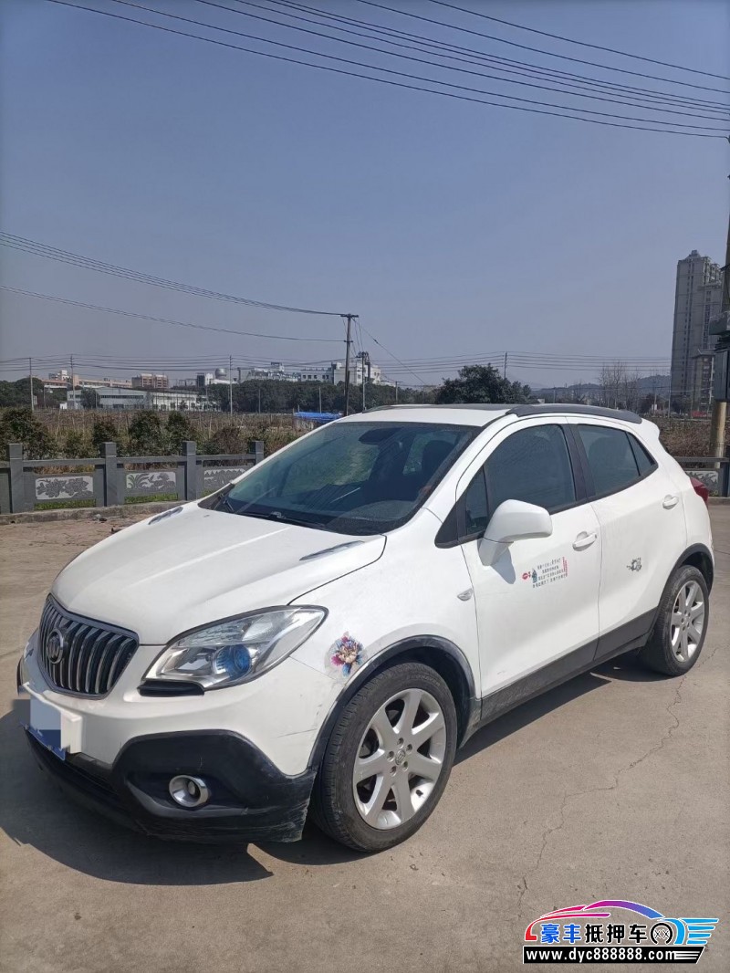 14年别克昂科拉轿车抵押车出售