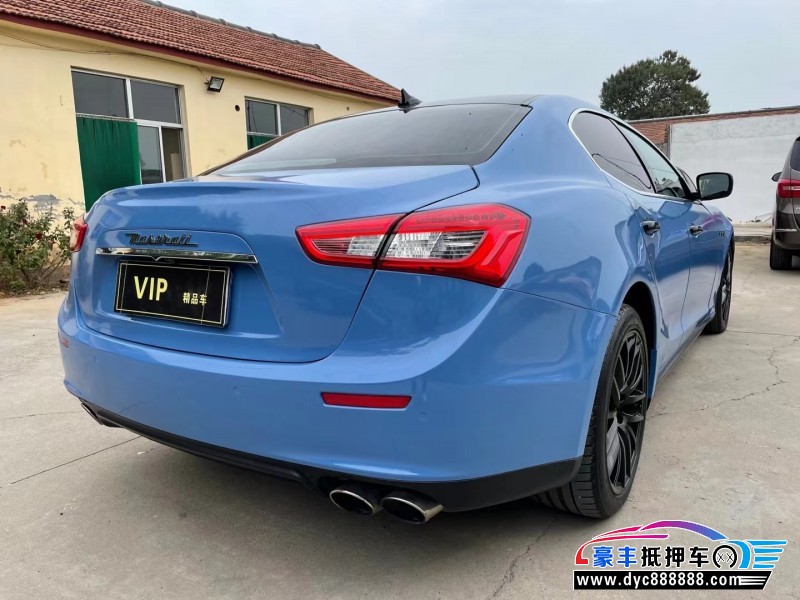 14年玛莎拉蒂Ghibli轿车抵押车出售