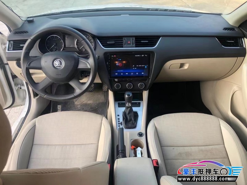 14年斯柯达明锐轿车抵押车出售