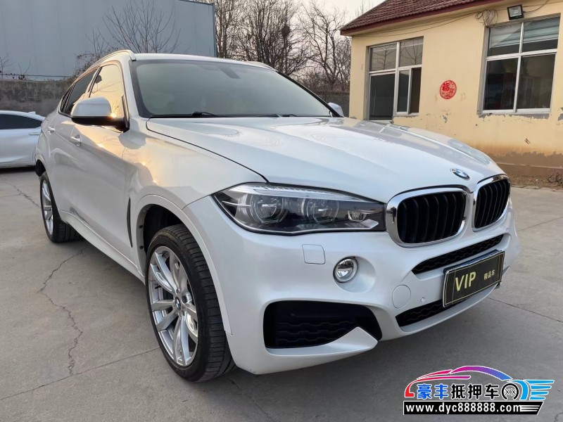 18年宝马X6SUV抵押车出售