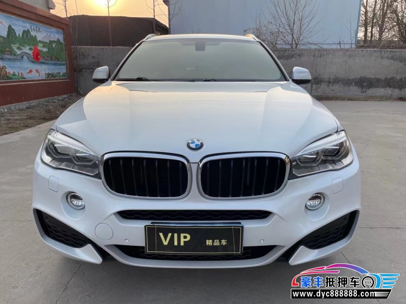18年宝马X6SUV抵押车出售