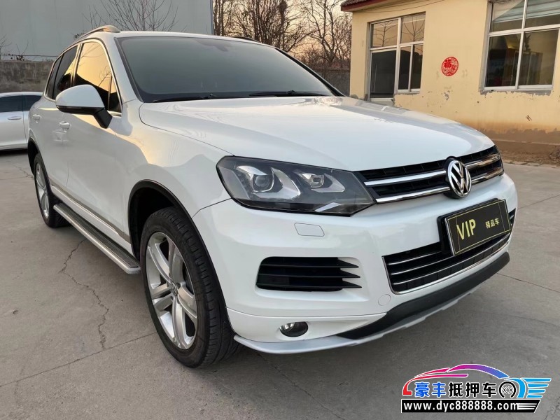 14年大众途锐SUV抵押车出售