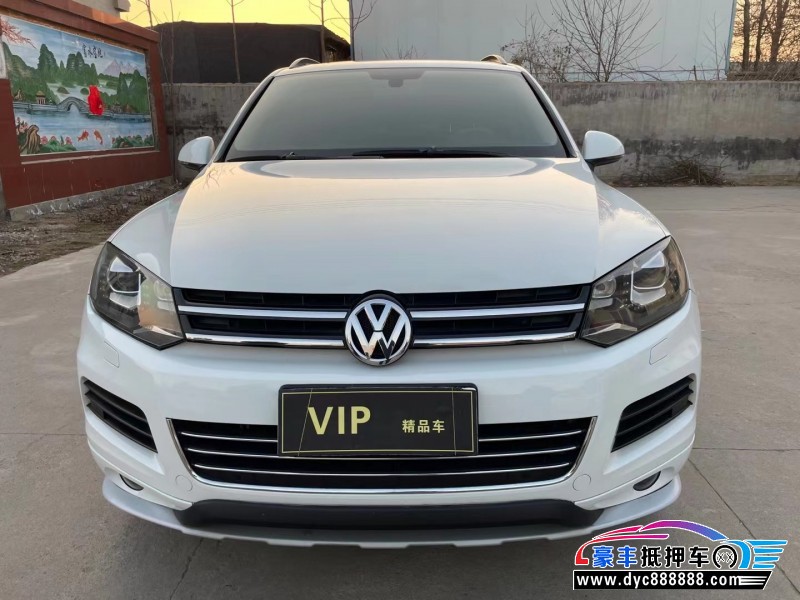 14年大众途锐SUV抵押车出售