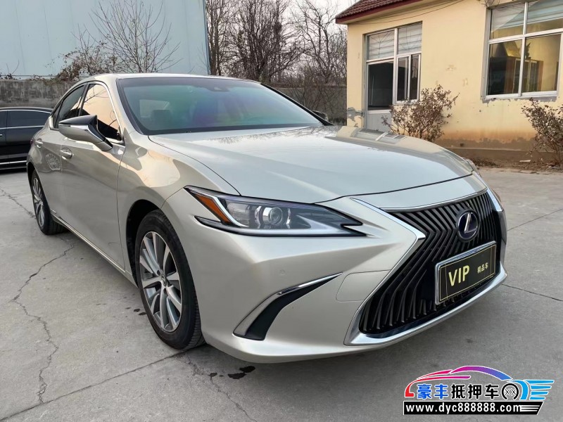 19年雷克萨斯ES轿车抵押车出售