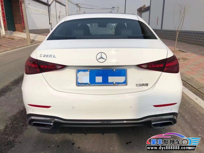 22年奔驰C轿车抵押车出售