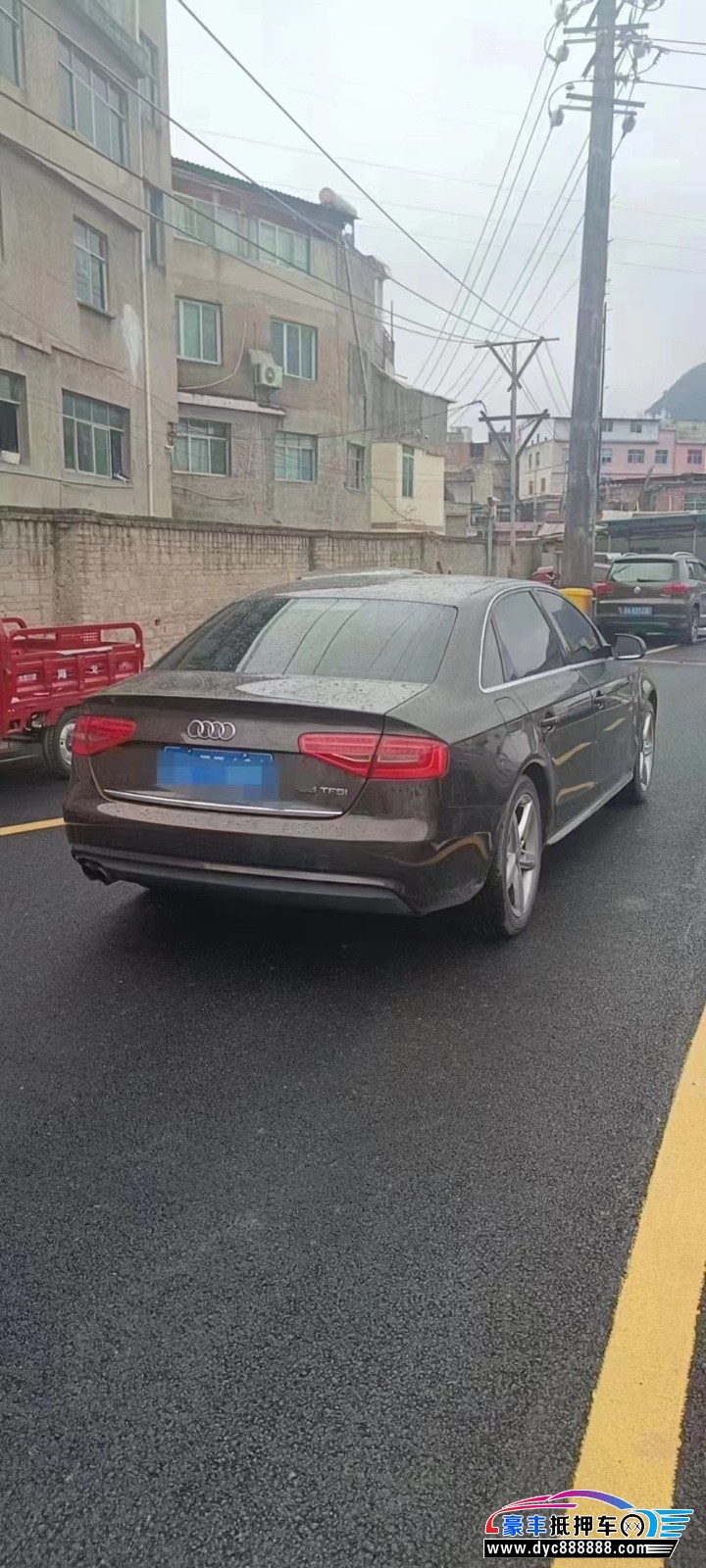 14年奥迪A4轿车抵押车出售