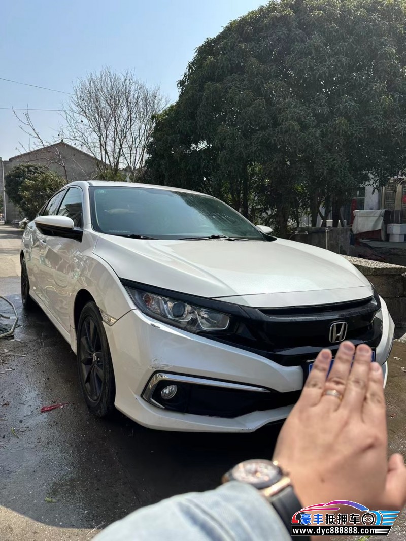 19年本田思域轿车抵押车出售