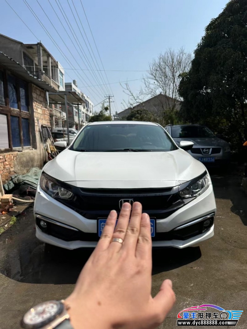 19年本田思域轿车抵押车出售