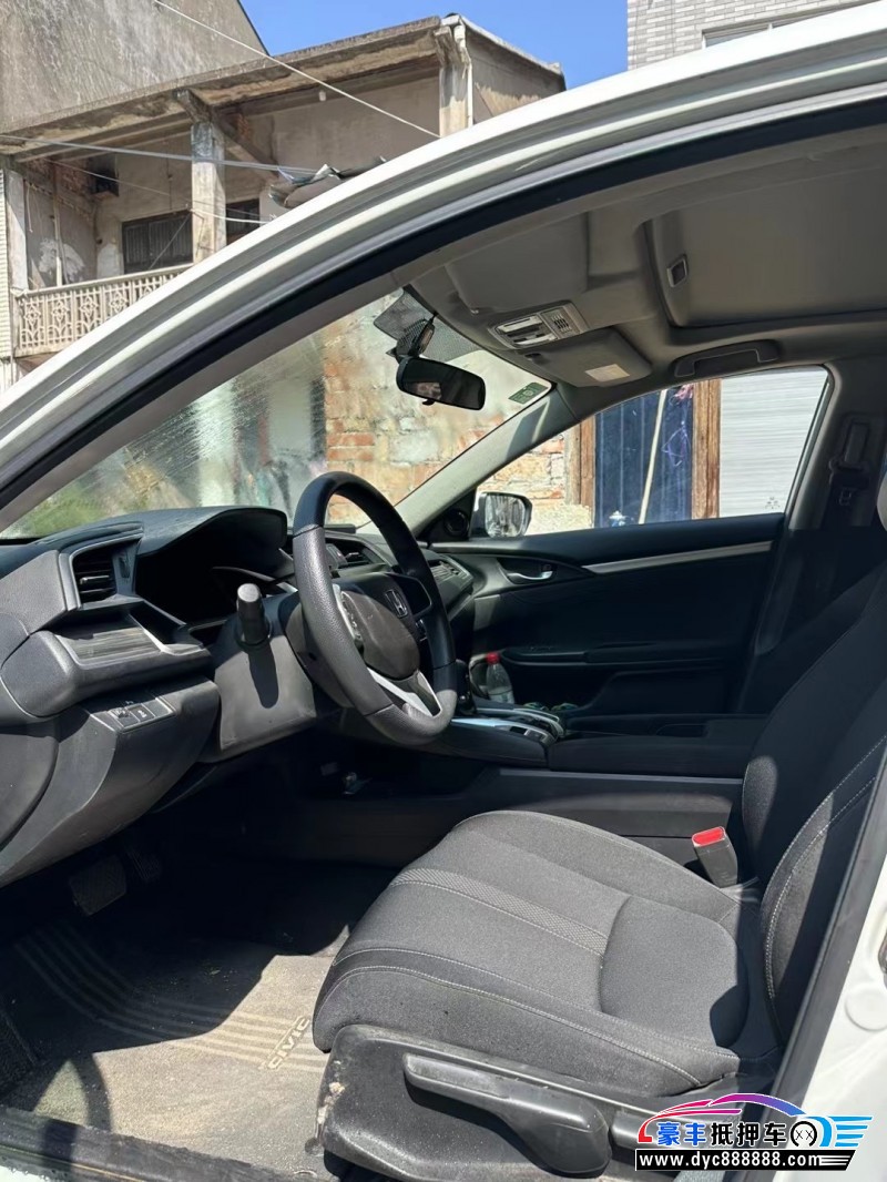 19年本田思域轿车抵押车出售