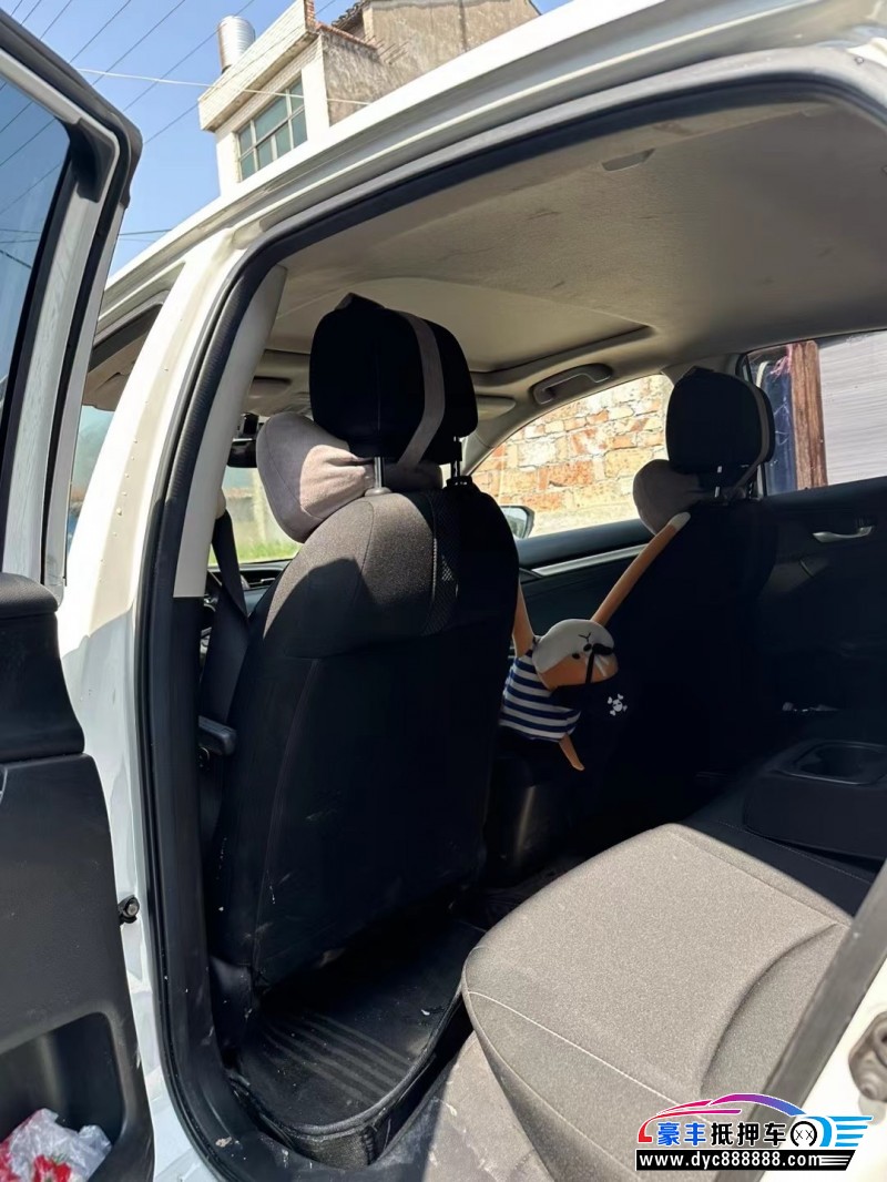 19年本田思域轿车抵押车出售