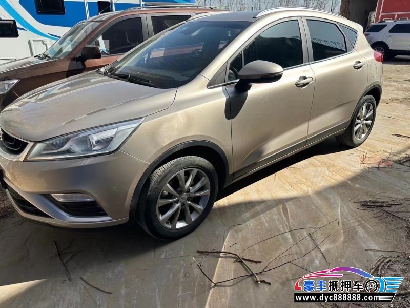 19年吉利帝豪GSSUV抵押车出售