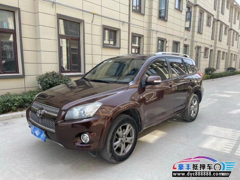 12年丰田RAV4轿车抵押车出售