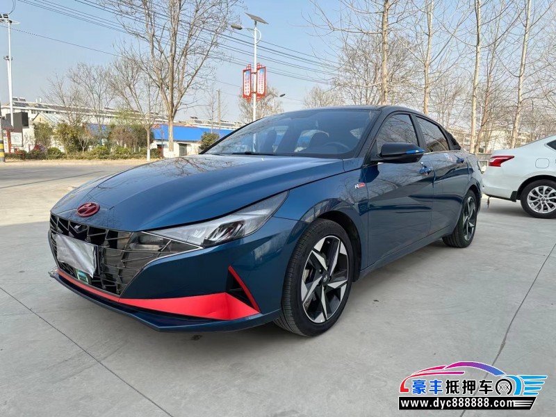 21年现代伊兰特轿车抵押车出售