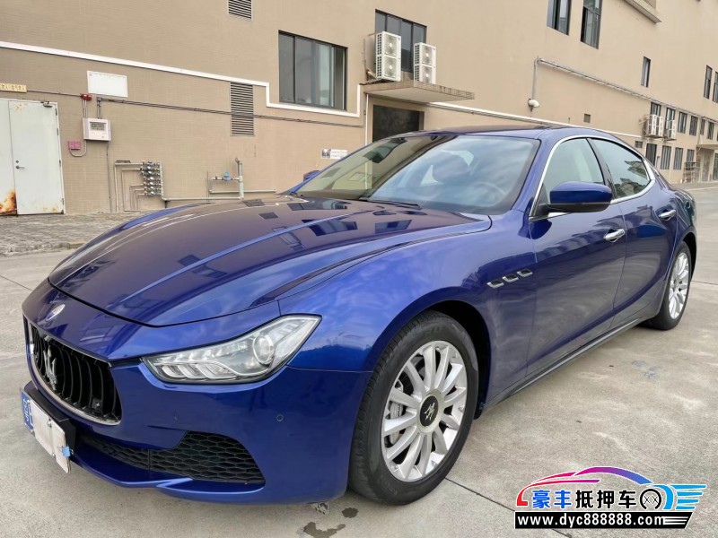 16年玛莎拉蒂Ghibli轿车抵押车出售