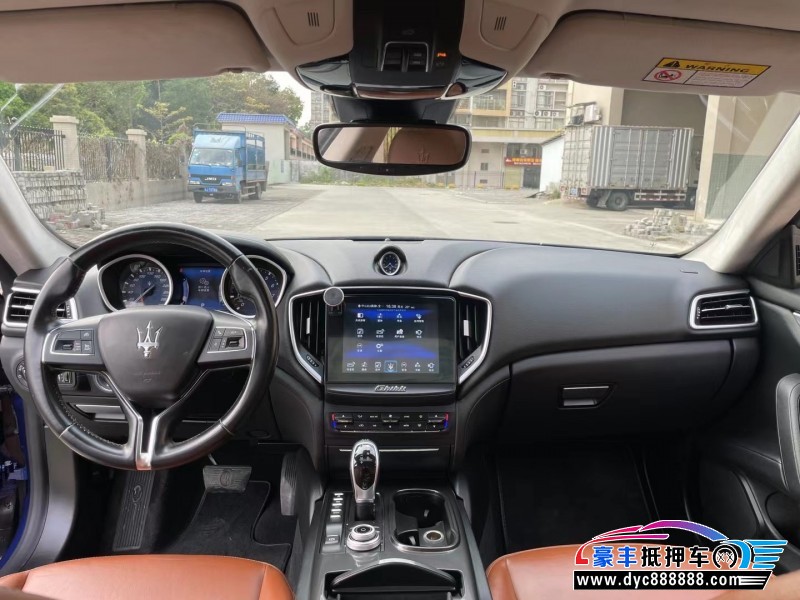 16年玛莎拉蒂Ghibli轿车抵押车出售