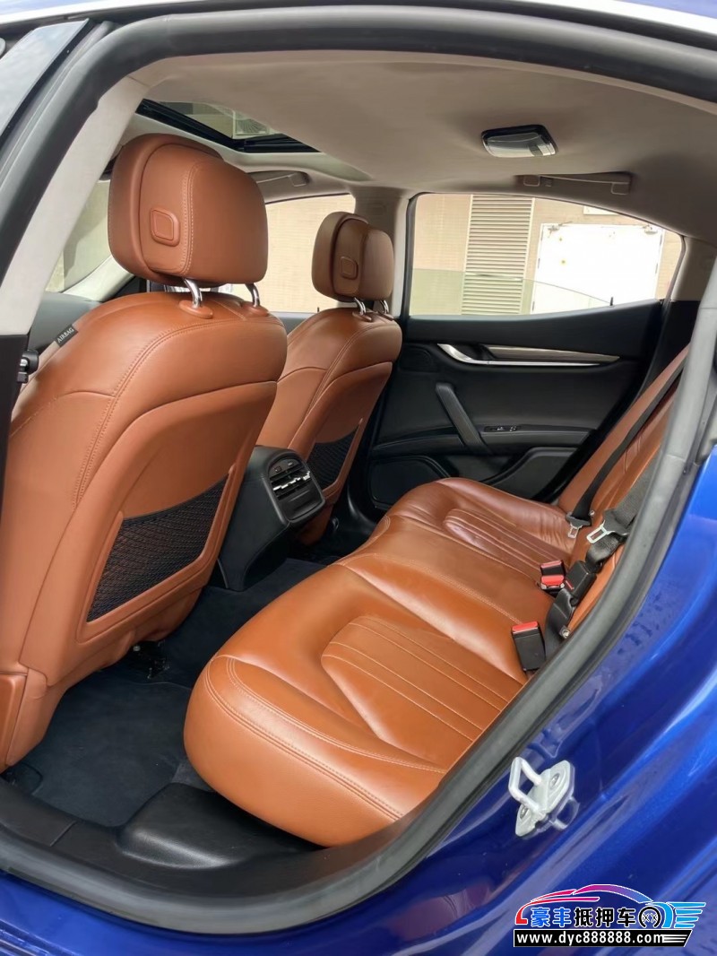 16年玛莎拉蒂Ghibli轿车抵押车出售