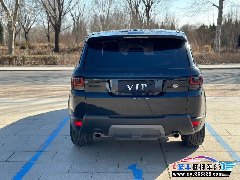 18年路虎揽胜运动版轿车抵押车出售