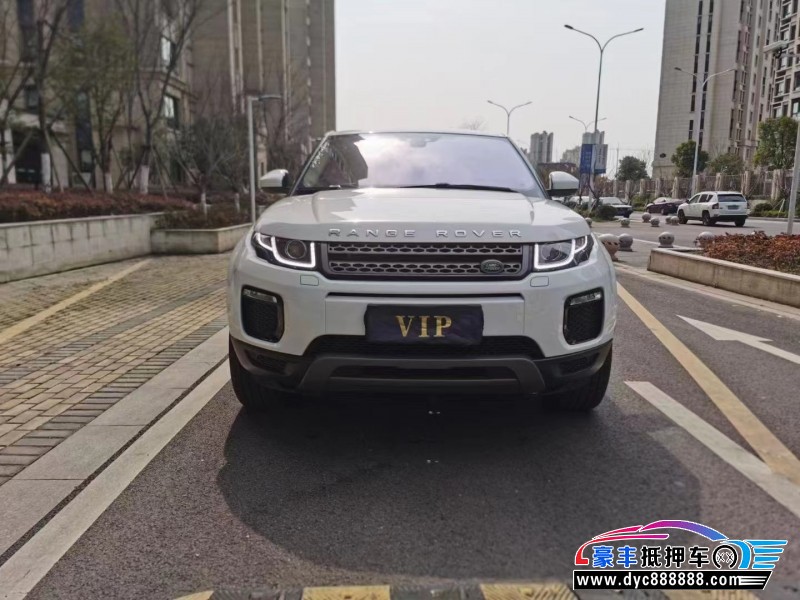 18年路虎揽胜极光SUV抵押车出售