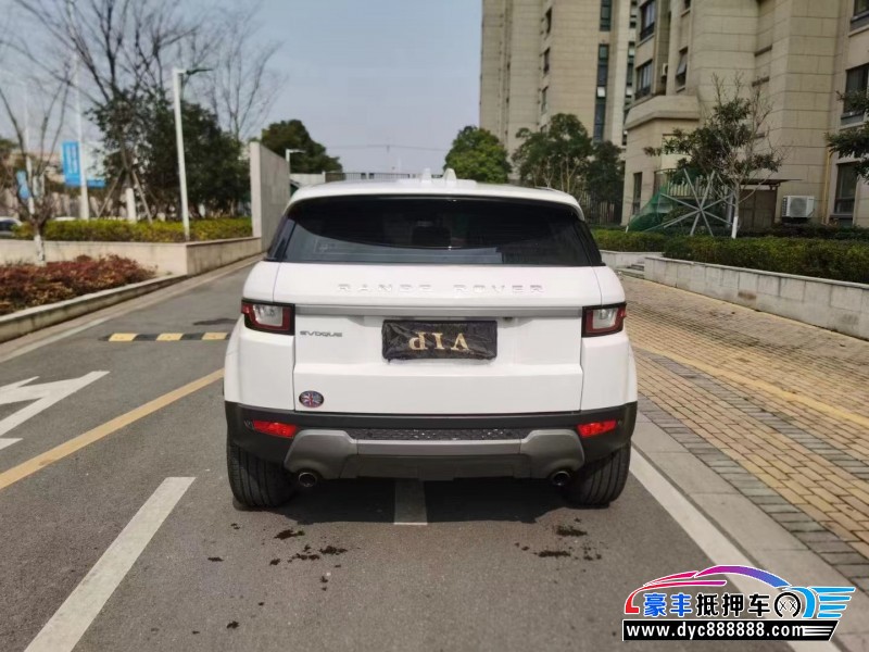 18年路虎揽胜极光SUV抵押车出售