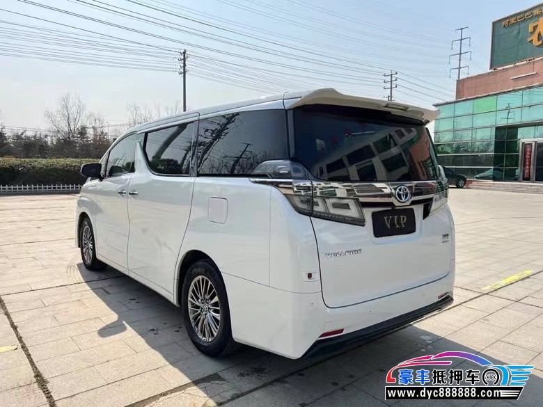 20年丰田威尔法MPV抵押车出售