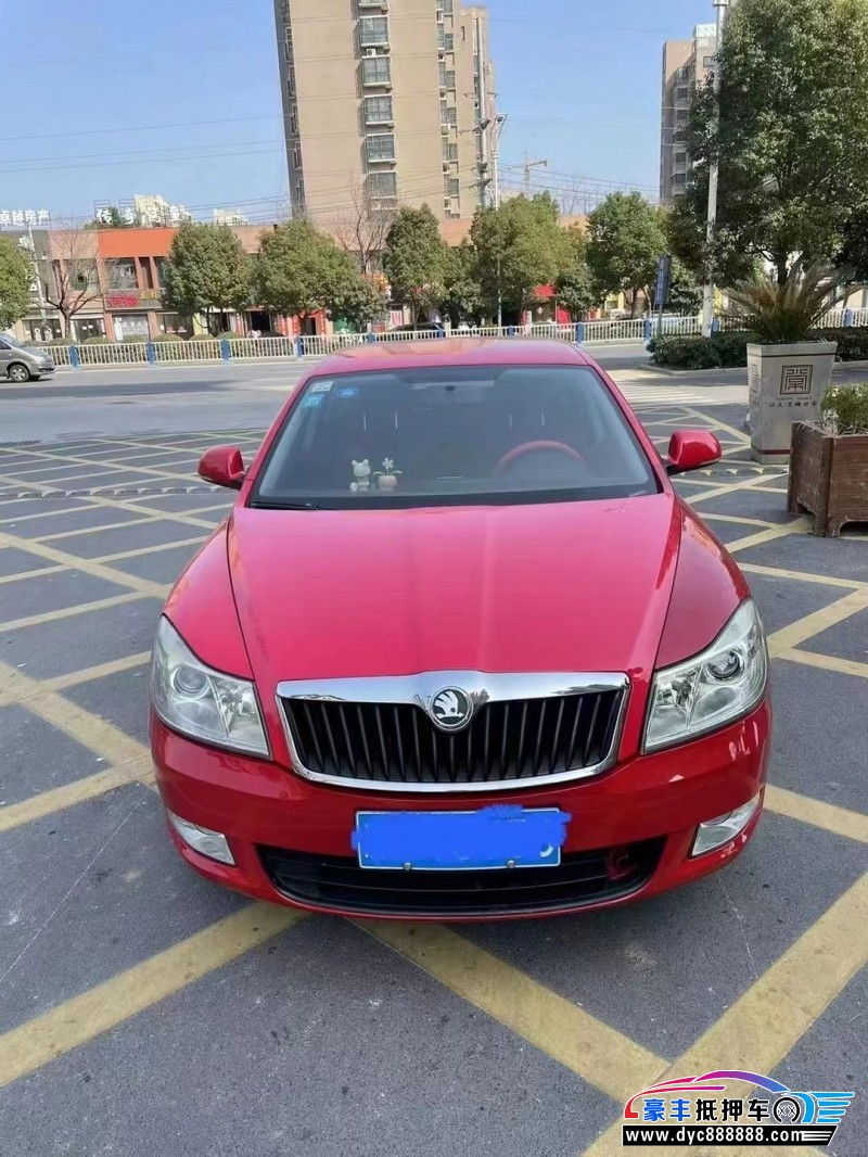 14年斯柯达明锐轿车抵押车出售