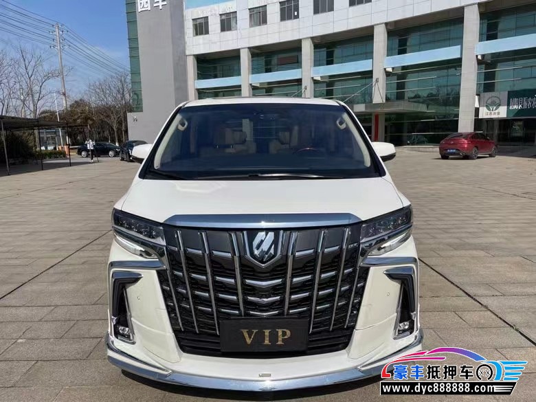 17年丰田埃尔法SUV抵押车出售