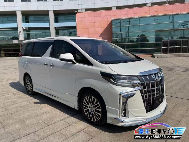 17年丰田埃尔法SUV抵押车出售