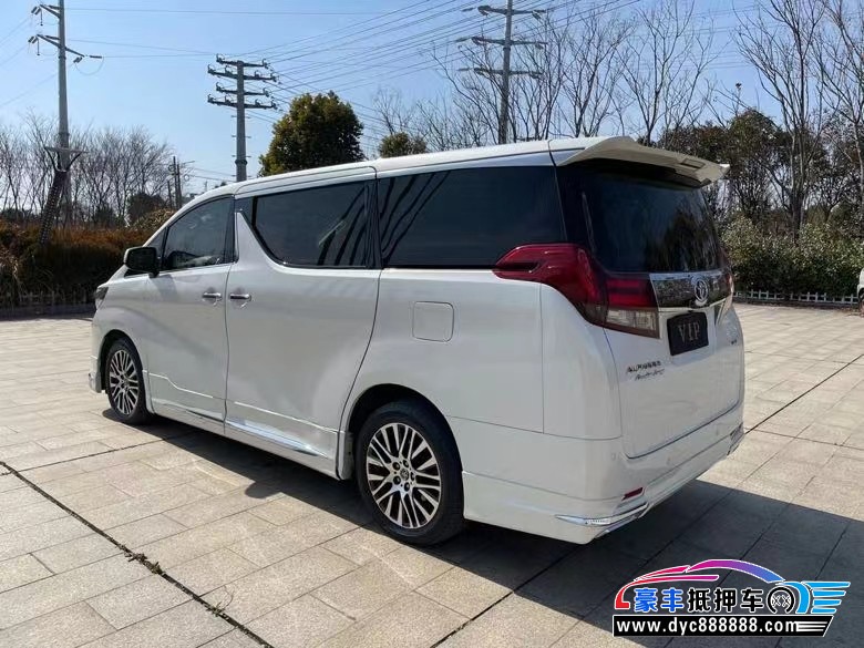 17年丰田埃尔法SUV抵押车出售