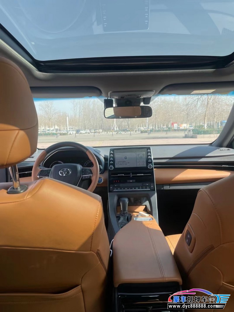 21年丰田亚洲龙轿车抵押车出售