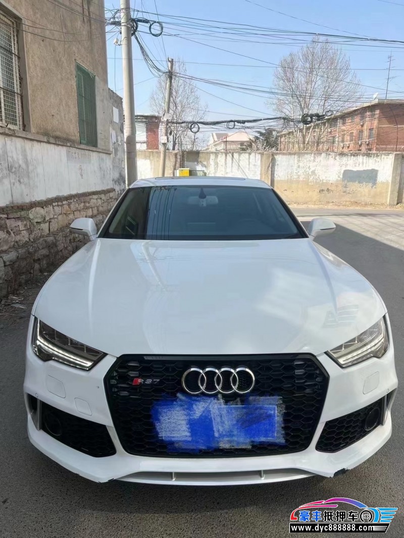 18年奥迪A7轿车抵押车出售