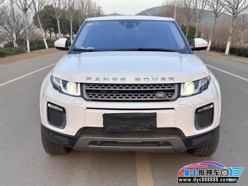 17年路虎揽胜极光SUV抵押车出售