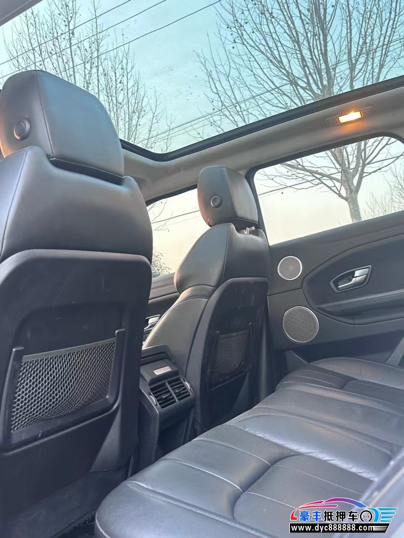 17年路虎揽胜极光SUV抵押车出售